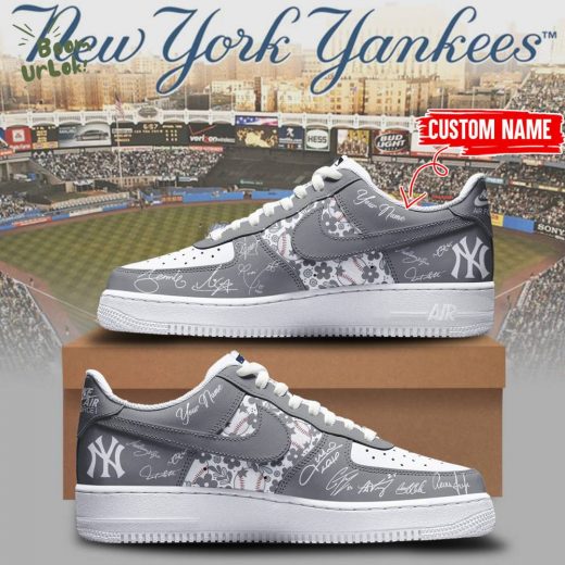 Limited Edition NY Yankees Air Force Shoes Custom Name 2025