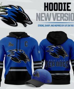 Limited Edition Saint John Sea Dogs Hockey New Hoodie 2025 Blue
