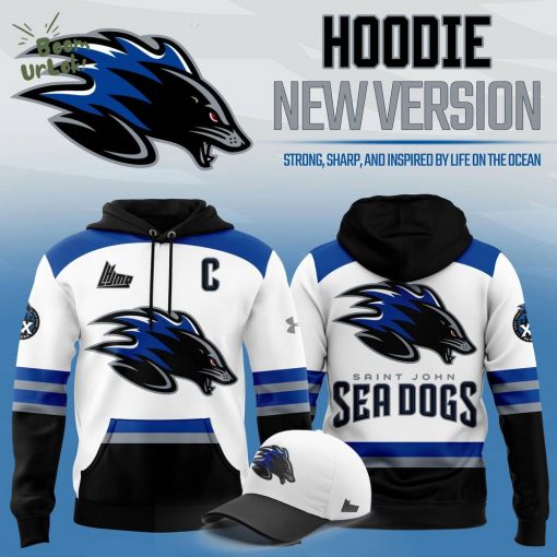 Limited Edition Saint John Sea Dogs Hockey New Hoodie 2025 White