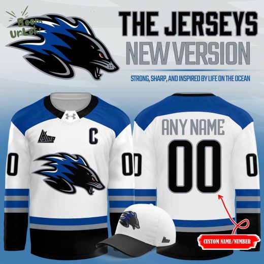 Limited Edition Saint John Sea Dogs Hockey New Jersey 2025 White