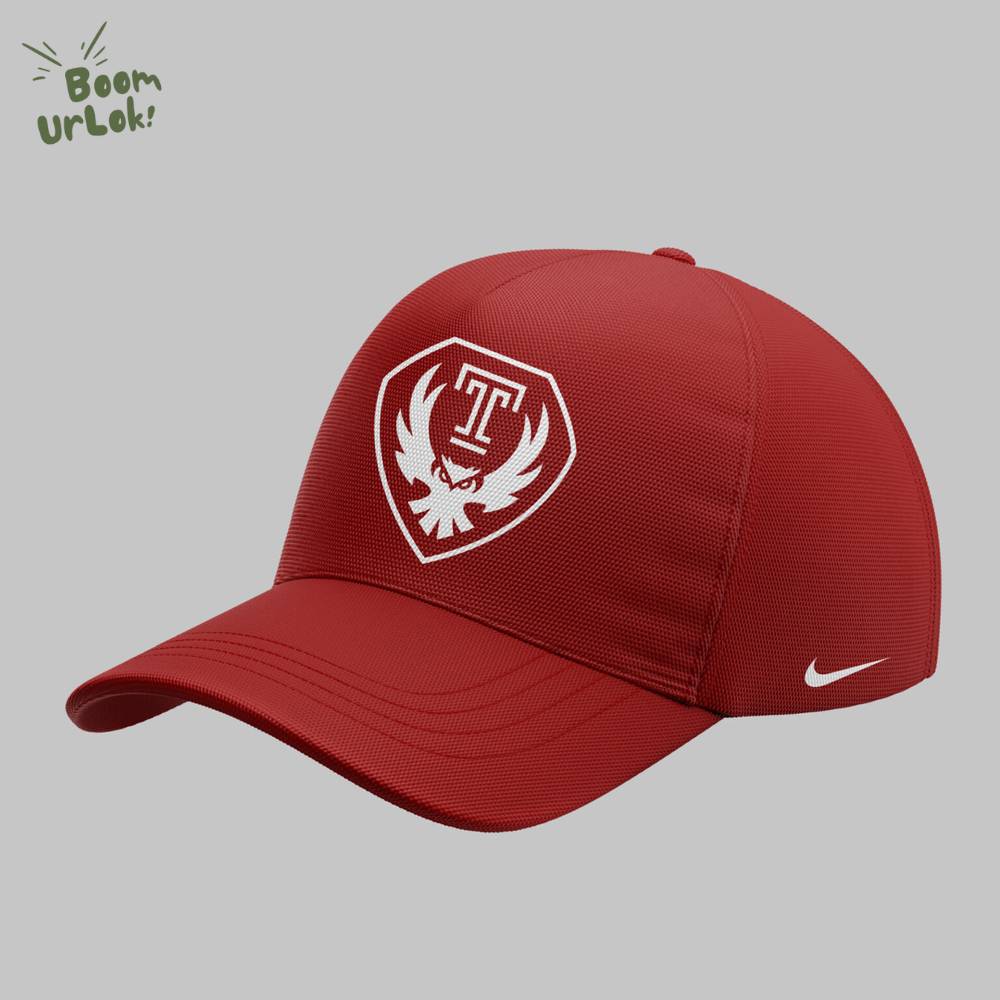Limited Edition Temple Owls 2025 Red Hoodie Limited Edition Temple Owls 2025 Red Hoodie