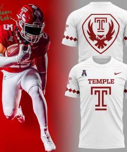 Limited Edition Temple Owls 2025 White TShirt