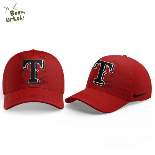 Limited Edition Texas Rangers ATEEZ World Tour Signature Red Jersey