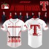 Limited Edition Texas Rangers ATEEZ World Tour Signature Red Jersey