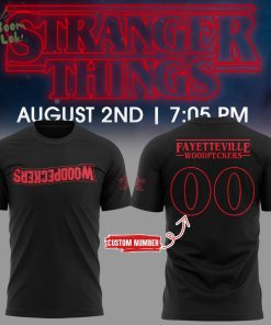 Limited Edition Woodpeckers Stranger Things Night Tshirt