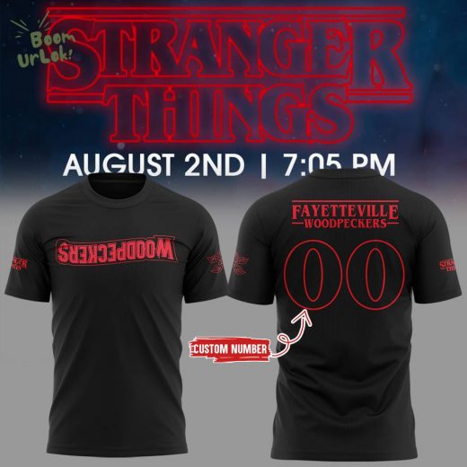 Limited Edition Woodpeckers Stranger Things Night Tshirt