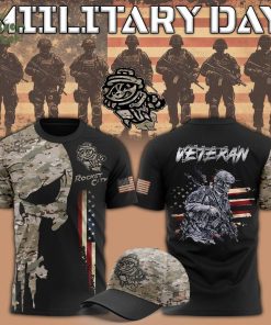 Limited Editions Trash Pandas Military T-Shirt (Black) 2025