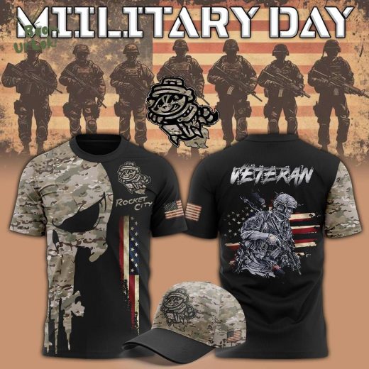 Limited Editions Trash Pandas Military T-Shirt (Black) 2025