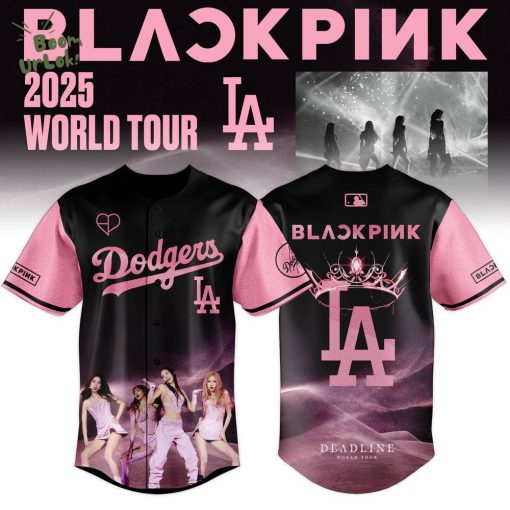 Los Angeles Dodgers x BLACKPINK 2025 World Tour Limited Edition Jersey