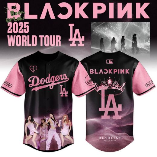 Los Angeles Dodgers x BLACKPINK 2025 World Tour Limited Edition Jersey