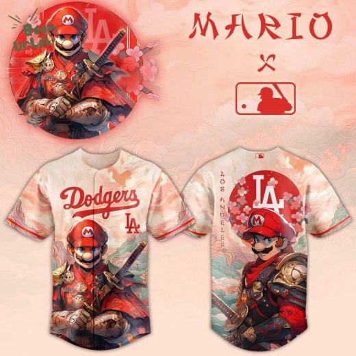 Mario x LA Dodgers Samurai Hero Jersey