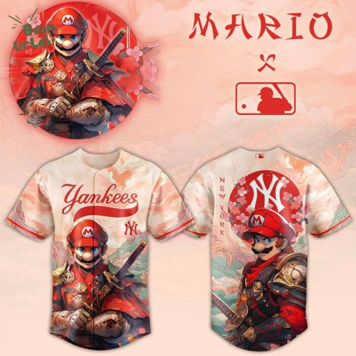 Mario x NY Yankees Samurai Hero Jersey