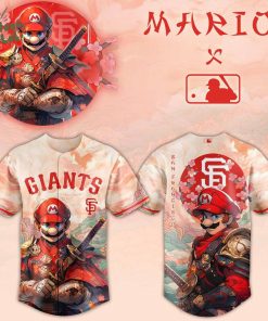 Mario x SF Giants Samurai Hero Jersey