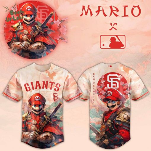 Mario x SF Giants Samurai Hero Jersey