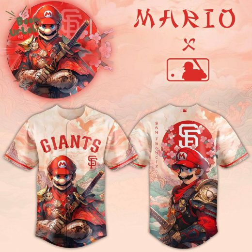Mario x SF Giants Samurai Hero Jersey