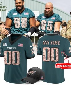 Men’s Philadelphia Eagles 2025 Military Appreciation Day Jersey