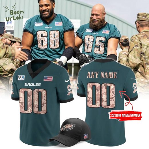 Men’s Philadelphia Eagles 2025 Military Appreciation Day Jersey