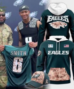 Men’s Philadelphia Eagles 2025 Military Day Hoodie (V4)