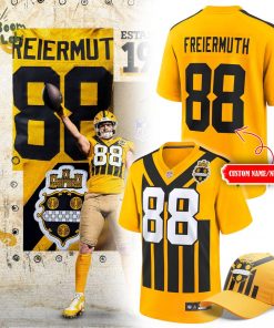 Men’s Pittsburgh Steelers Gold Alternate 1933 Throwback Game Jersey