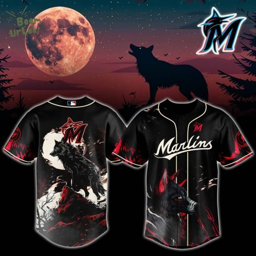 Miami Marlins x wolf Jersey 2025 Editions Limited
