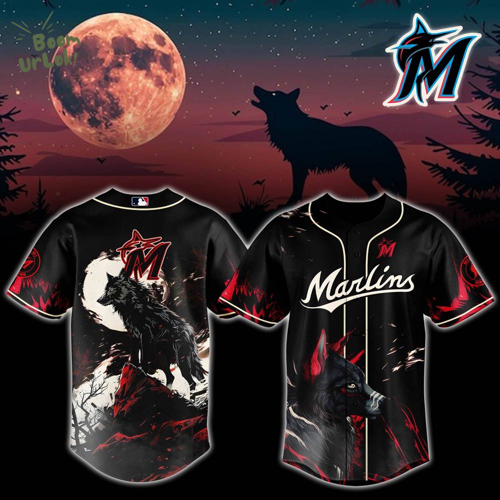 Miami Marlins x wolf Jersey 2025 Editions Limited Miami Marlins x wolf Jersey 2025 Editions Limited