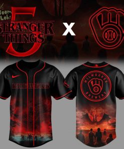 Milwaukee Brewers Stranger Thing Jersey Limited Edition