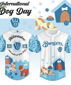 Milwaukee Brewers x Dog Day Blue Jersey