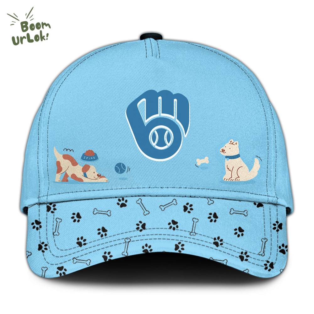 Milwaukee Brewers x Dog Day Blue Jersey Milwaukee Brewers x Dog Day Blue Jersey