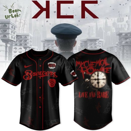 Milwaukee Brewers x Long Live The Black Parade – My Chemical Romance Jersey
