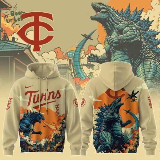 Minnesota Twins Special Godzilla Limited Edition Hoodie