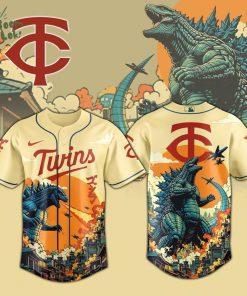 Minnesota Twins Special Godzilla Limited Edition Jersey