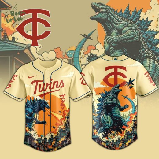 Minnesota Twins Special Godzilla Limited Edition Jersey