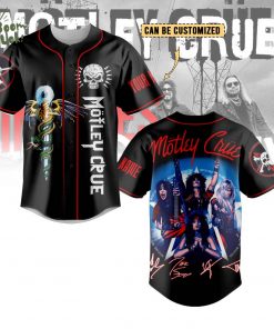 Mötley Crüe Baseball Jersey For Fans