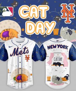 NY Mets x Cat Day Baseball Jersey