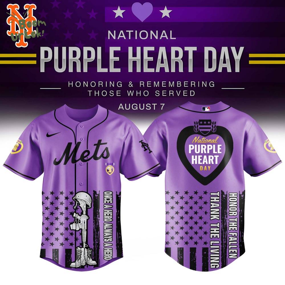 NY Mets x Purple Heart Day Jersey Limited Edition NY Mets x Purple Heart Day Jersey Limited Edition