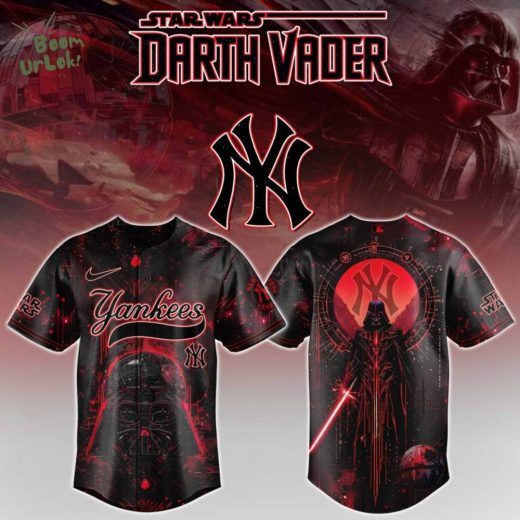 NY Yankees x Darth Vader Star Wars Limited Edition Baseball Jersey