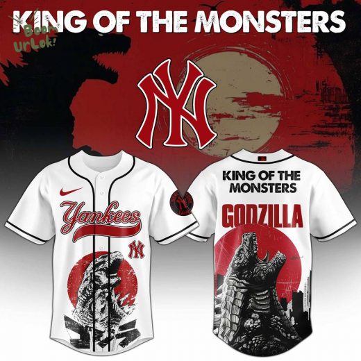 NY Yankees x Godzilla Edition Jersey 2025