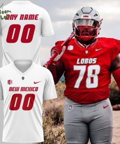 New Mexico Football Replica Jersey Custom Shirt – Limited Edition