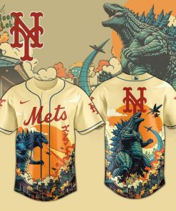 New York Mets Special Godzilla Limited Edition Jersey