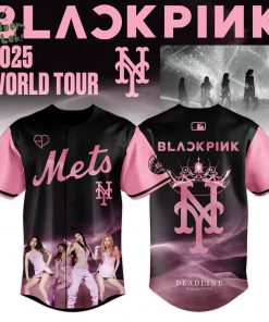 New York Mets x BLACKPINK 2025 World Tour Limited Edition Jersey