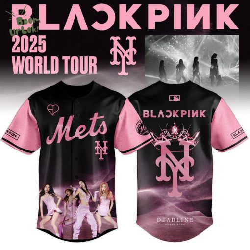 New York Mets x BLACKPINK 2025 World Tour Limited Edition Jersey