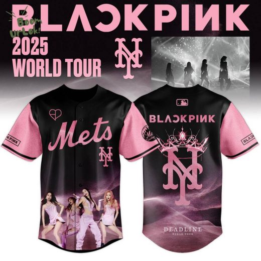 New York Mets x BLACKPINK 2025 World Tour Limited Edition Jersey