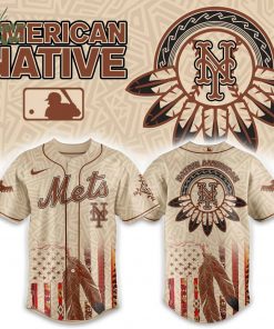 New York Mets x Native American Heritage 2025 Baseball Jersey