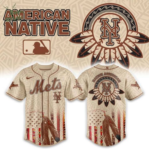 New York Mets x Native American Heritage 2025 Baseball Jersey
