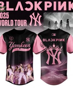 New York Yankees x BLACKPINK 2025 World Tour Limited Edition Jersey