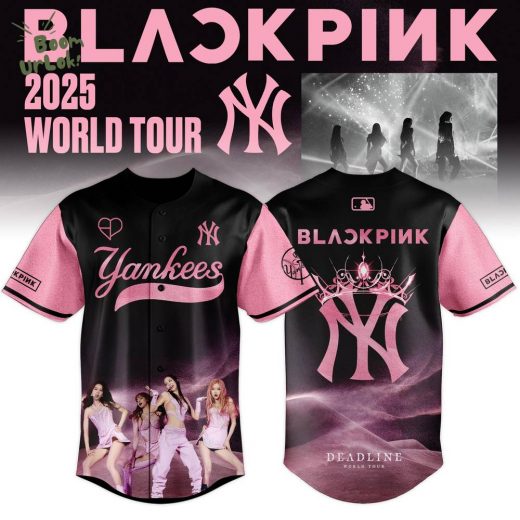 New York Yankees x BLACKPINK 2025 World Tour Limited Edition Jersey