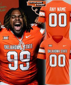 Oklahoma State Football Logo Custom Jersey- Limited Edition