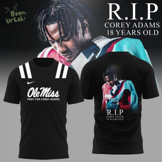 Ole Miss Rebels 2025 Pray for Corey Adams Shirt