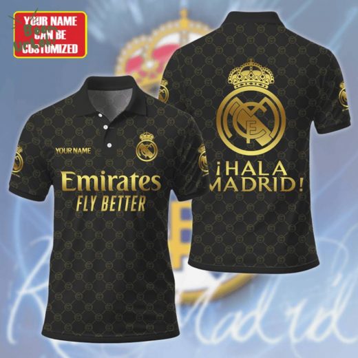 Personalized Real Madrid C.F. Polo Shirt 3D