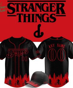 Philadelphia Phillies 2025 Black Stranger Things Custom Jersey
